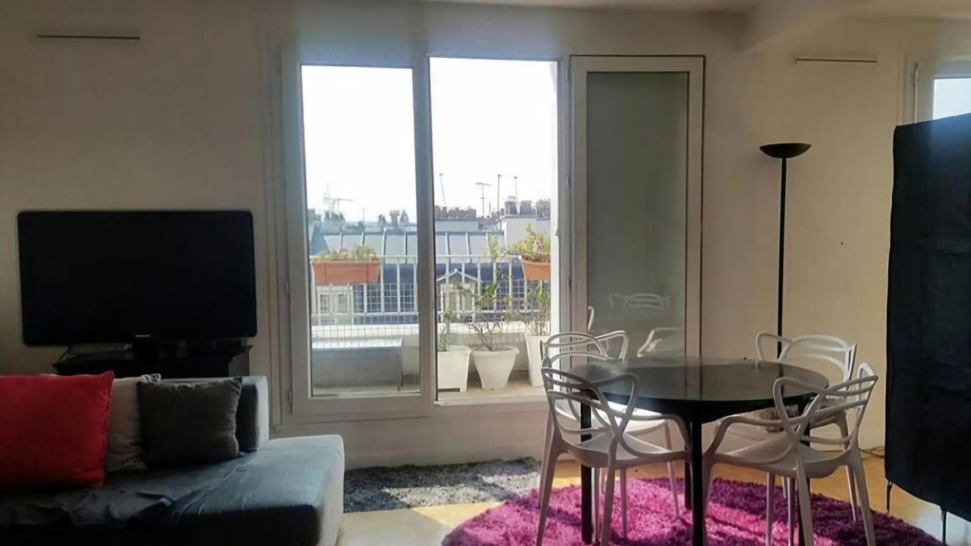 Top Floor Appartement & Terrace With View Paris Lägenhet